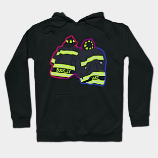 Buck and Eddie (Bisexual Pride) Hoodie